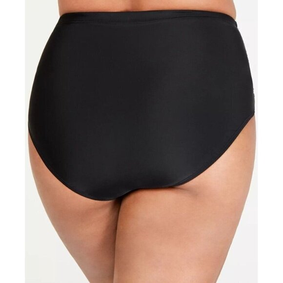 Island Escape Size High-Waist Bikini Bottoms. Size 18W. New With Tags. - Picture 2 of 5